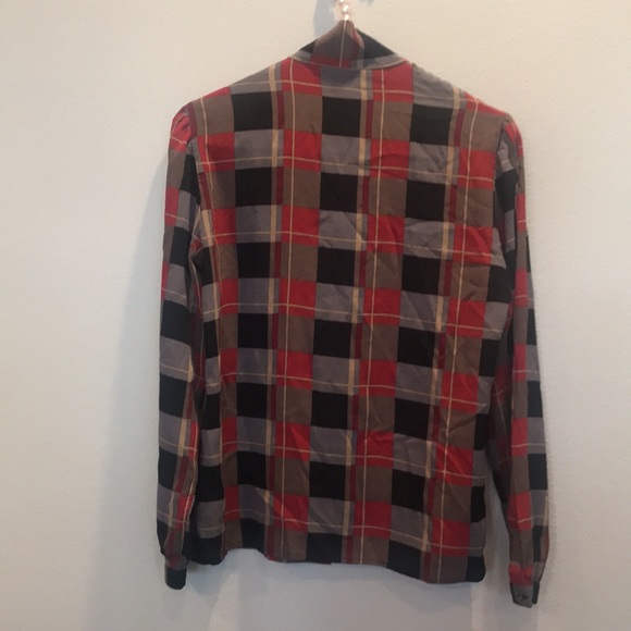 Vintage Christian Dior Silk Top - Picture 5 of 5